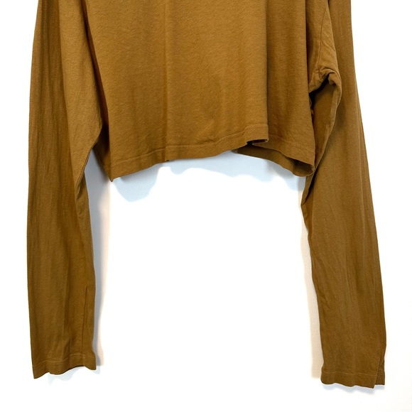 Set Active | Cropped Oversized Long Sleeve Tee Size S - Picture 6 of 11